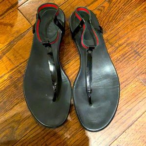Gucci sandals. Barely worn. Size 38.